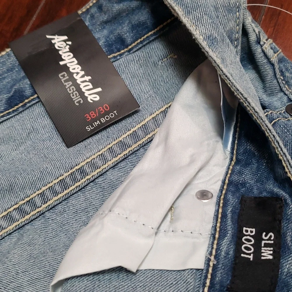 Aeropostale Slim Boot Jean 38 - Picture 3 of 4